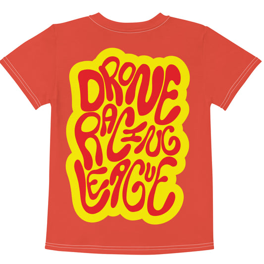 Youth DRL Funky Text Tee Red