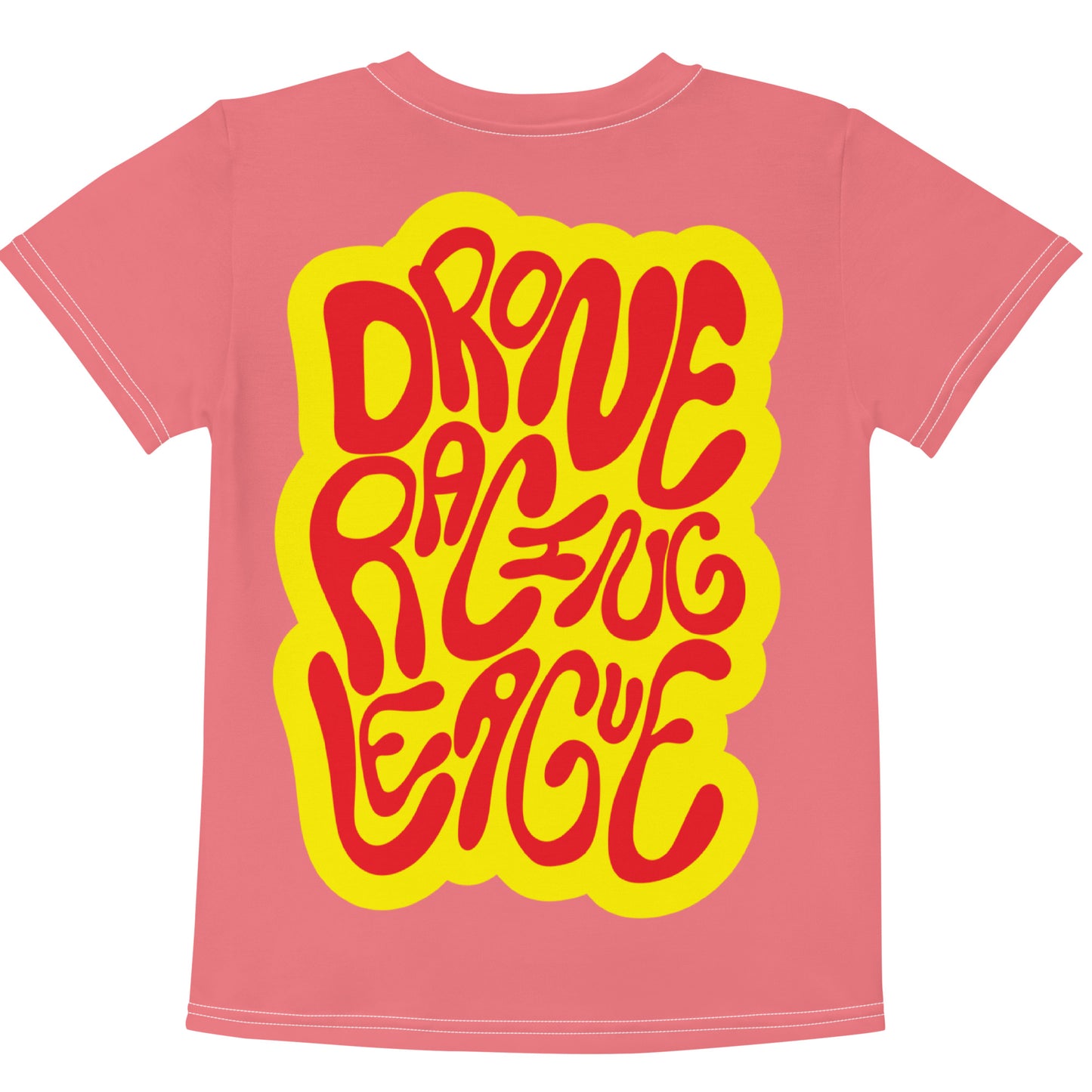 Youth DRL Funky Text Tee Pink